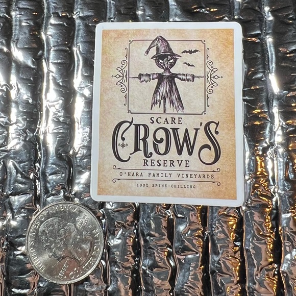 SCARE CROWS RESERVE Witchy Sorceress Supreme Potion B0ttle Label Sticker Occult - Picture 4 of 4